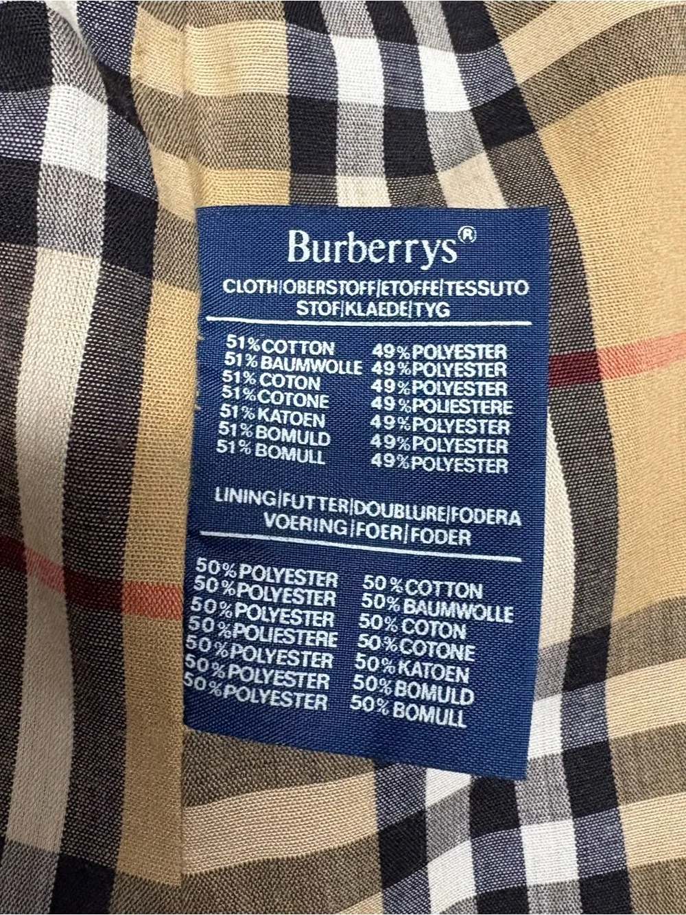 Burberry trench coat. - Picture 11 of 14